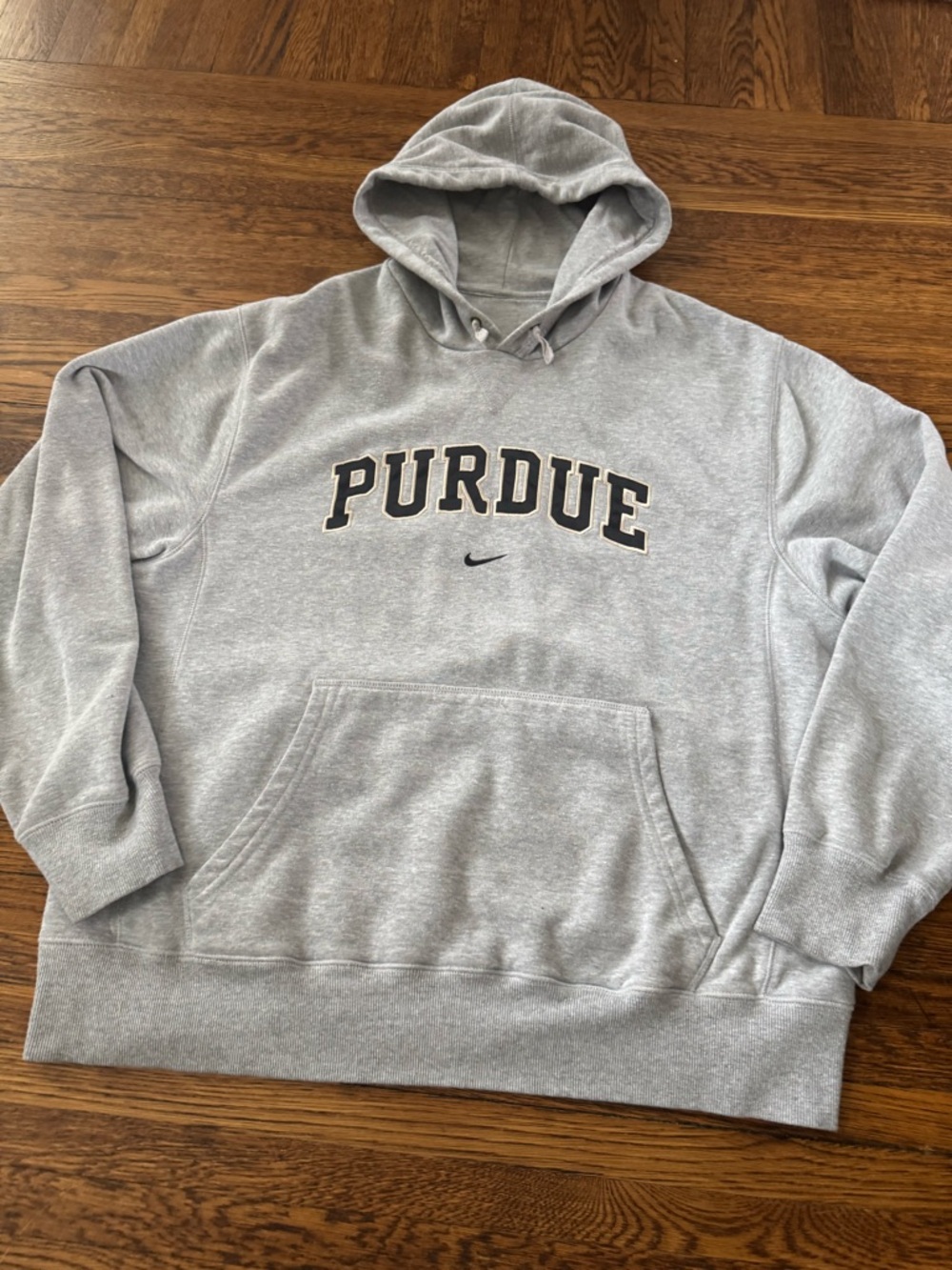Nike Gray Purdue Pullover Hoodie - Picture 5 of 9